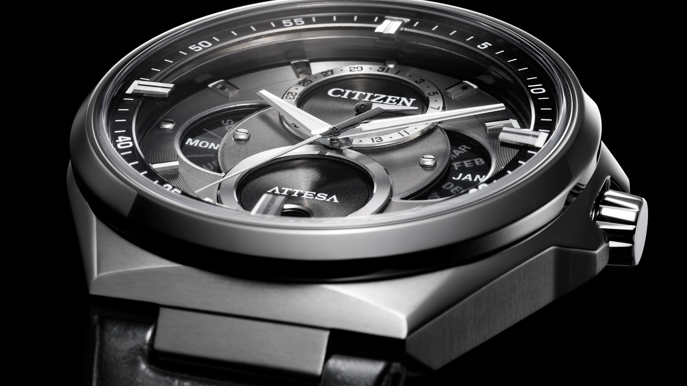 ATTESA Gray Dial Leather Strap BU0060-09H | CITIZEN ATTESA Gray Dial Leather Strap BU0060-09H | CITIZEN